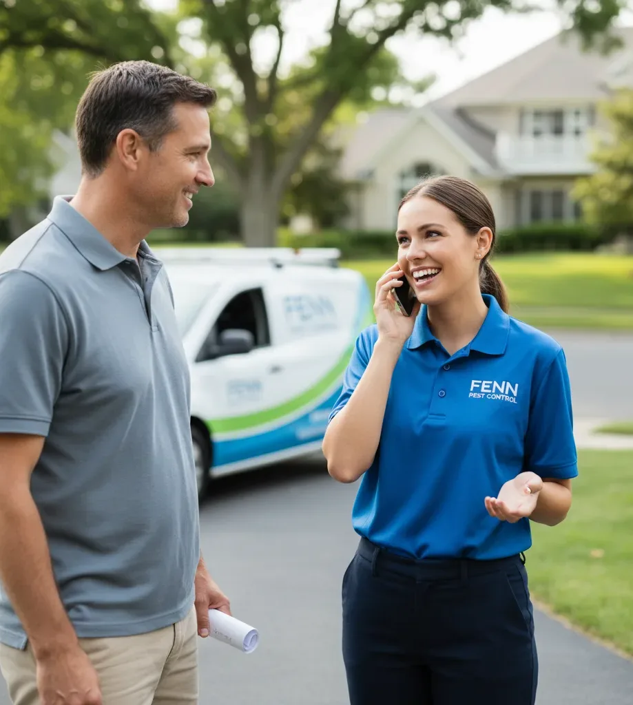 Fenn Pest Control customer support in Hoxie